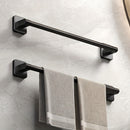 Porta Toalha Autoadesivo em Metal – Suporte sem Furos para Banheiro e Cozinha
