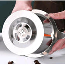Filtro de Café Reutilizável em Aço Inoxidável – Coador Lavável Compatível com Suporte Cone