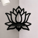 Prateleira Decorativa de Parede com Acabamento MDF 3D – Nicho Autocolante Moderno para Decoração