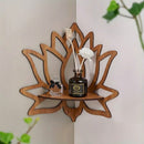 Prateleira Decorativa de Parede com Acabamento MDF 3D – Nicho Autocolante Moderno para Decoração