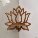 Prateleira Decorativa de Parede com Acabamento MDF 3D – Nicho Autocolante Moderno para Decoração