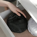 Cesto de Roupa Dobrável em Malha – Organizador Grande para Lavanderia, Banheiro e Quarto