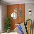 Painel Ripado Decorativo em MDF Modular – Revestimento Moderno para Sala, Quarto e Escritório