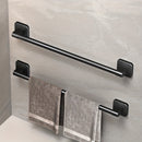 Porta Toalha Autoadesivo em Metal – Suporte sem Furos para Banheiro e Cozinha