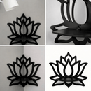 Prateleira Decorativa de Parede com Acabamento MDF 3D – Nicho Autocolante Moderno para Decoração