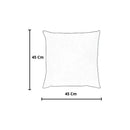 Kit 4 Capas de Almofada Decorativas 45x45cm – Conjunto Moderno para Sala, Quarto e Sofá