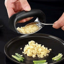 Triturador de Alho em Aço Inoxidável – Espremedor Manual Ergonômico para Cozinha