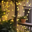 Cordão de Luz Solar LED para Jardim – Iluminação Decorativa Externa com Globos Luminosos IP65
